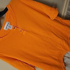 ❤️Orange Short Sleeved Shirt #C8